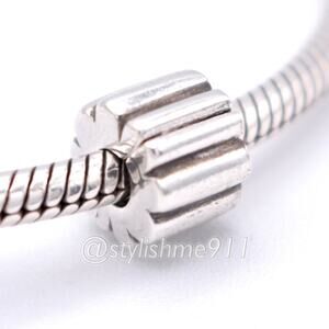 Authentic Pandora Grooved Clip - 790163
